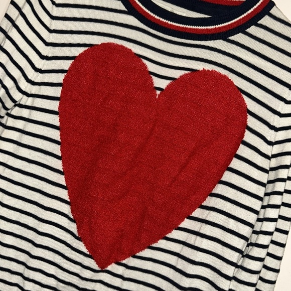 Christian Siriano Heart Sweater Medium - Picture 5 of 7